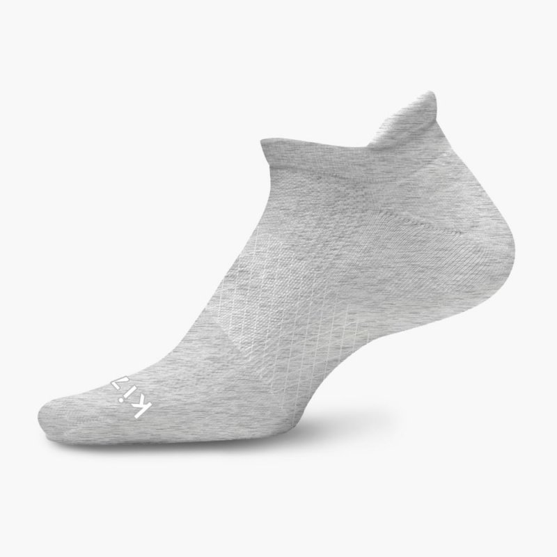 Kizik Ankle Socks - Heather Grey