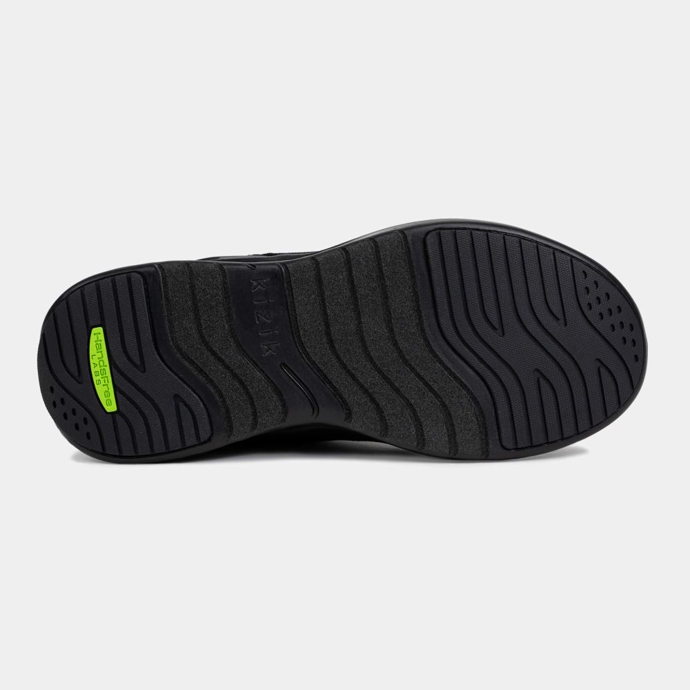Kizik Women's Athens - Black (Black Outsole)