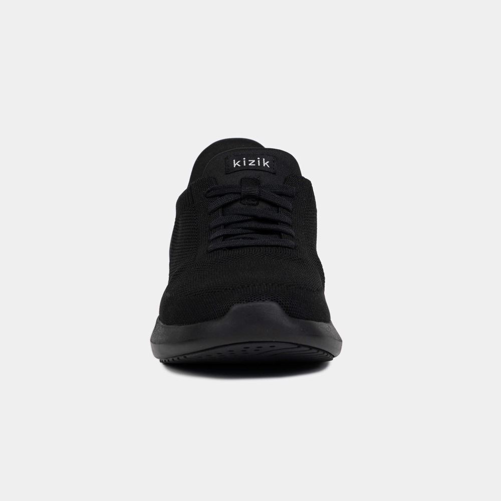 Kizik Women's Athens - Black (Black Outsole)
