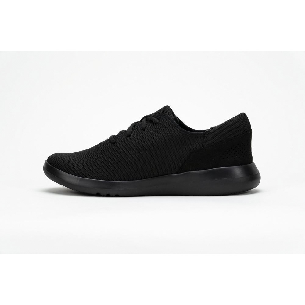 Kizik Men's Madrid Eco Knit - Black Black Outsole