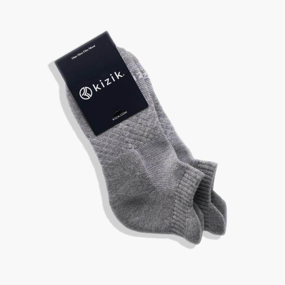 Kizik Ankle Socks - Heather Grey
