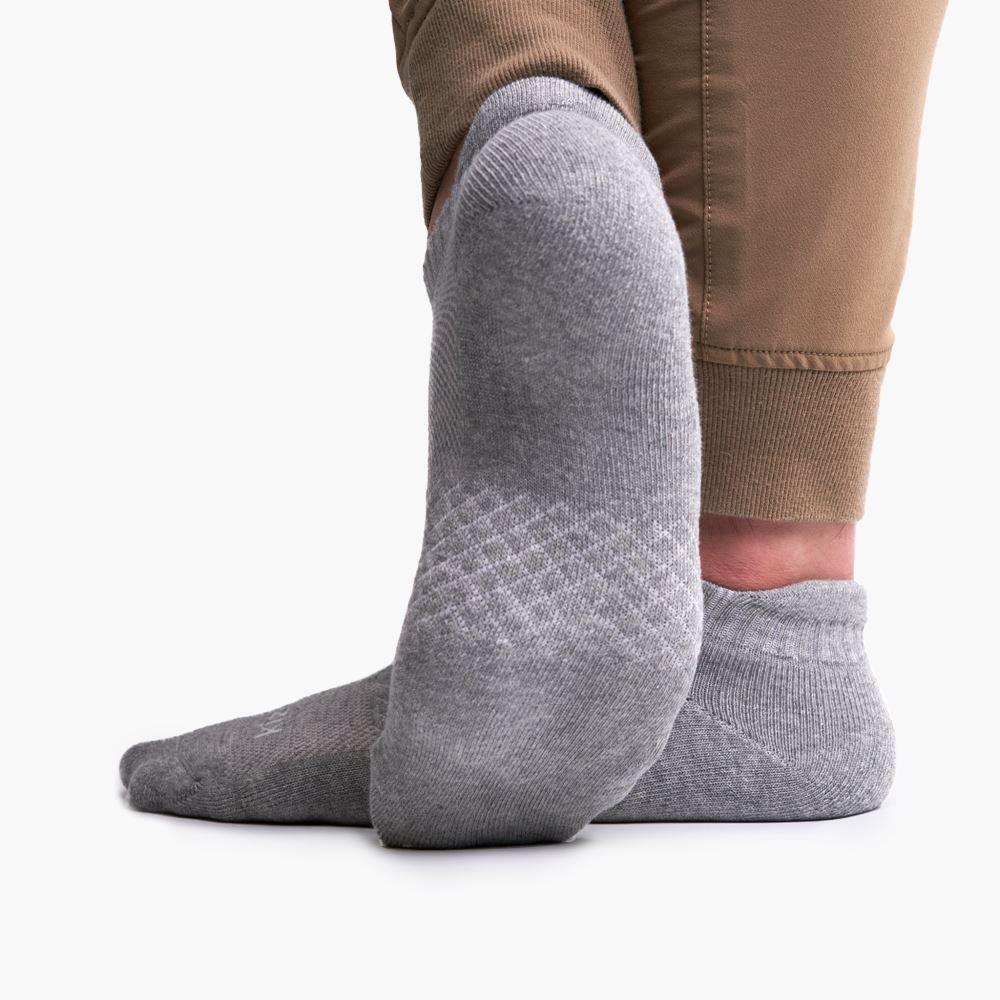 Kizik Ankle Socks - Heather Grey