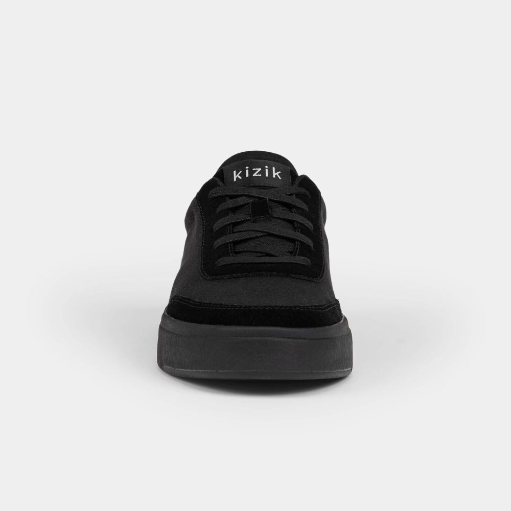 Kizik Men's Prague - Black (Black Outsole)