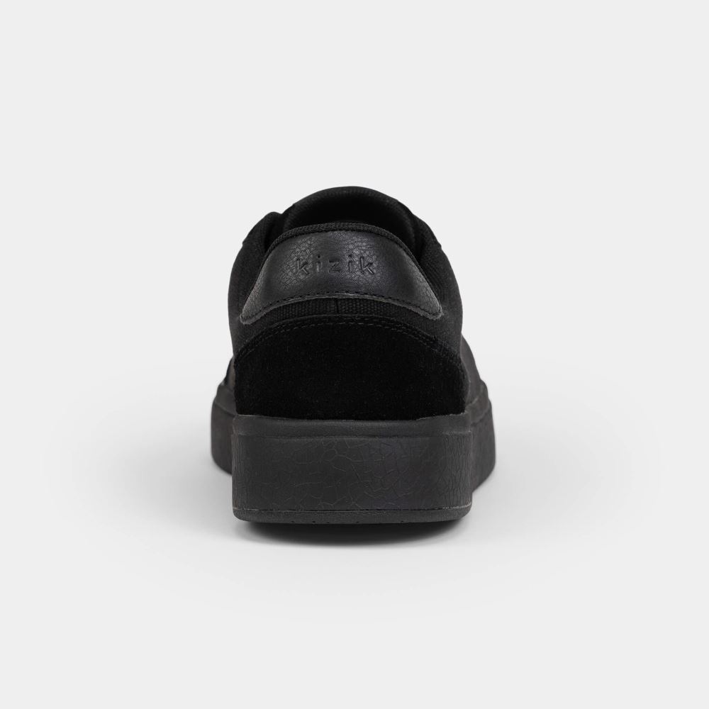 Kizik Men's Prague - Black (Black Outsole)
