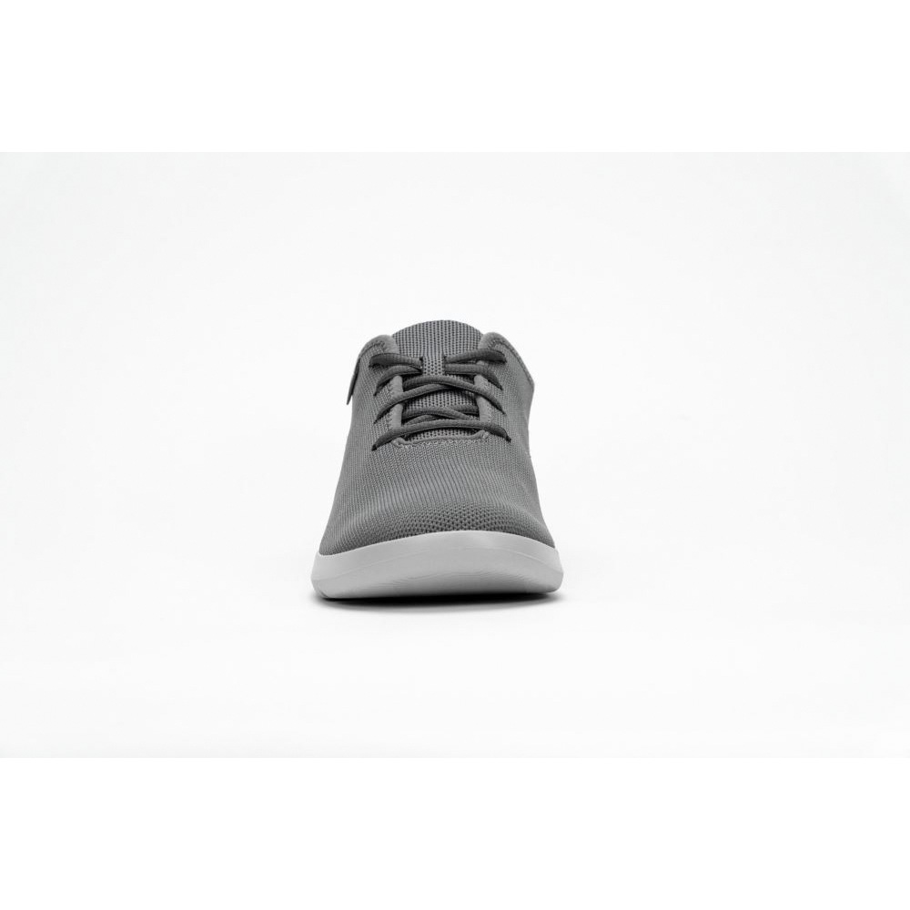 Kizik Men's Madrid Eco Knit - Light Grey Grey Outsole