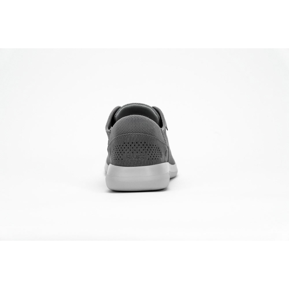Kizik Men's Madrid Eco Knit - Light Grey Grey Outsole