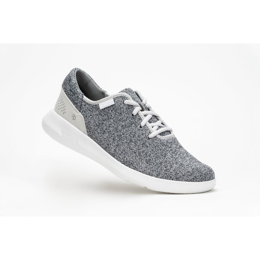 Kizik Men's Madrid Eco Knit - Heathered Grey