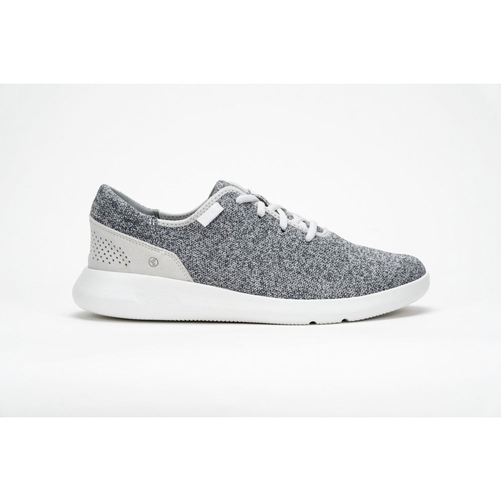 Kizik Women's Madrid Eco Knit - Heathered Grey